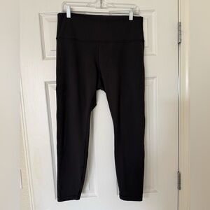 Lululemon Wunder Train Black Leggings